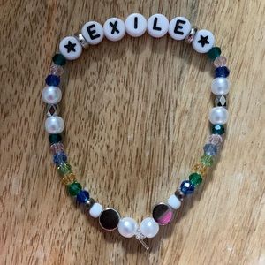 5 for $20 Taylor Swift Handmade Friendship Beaded Bracelet
“Exile”